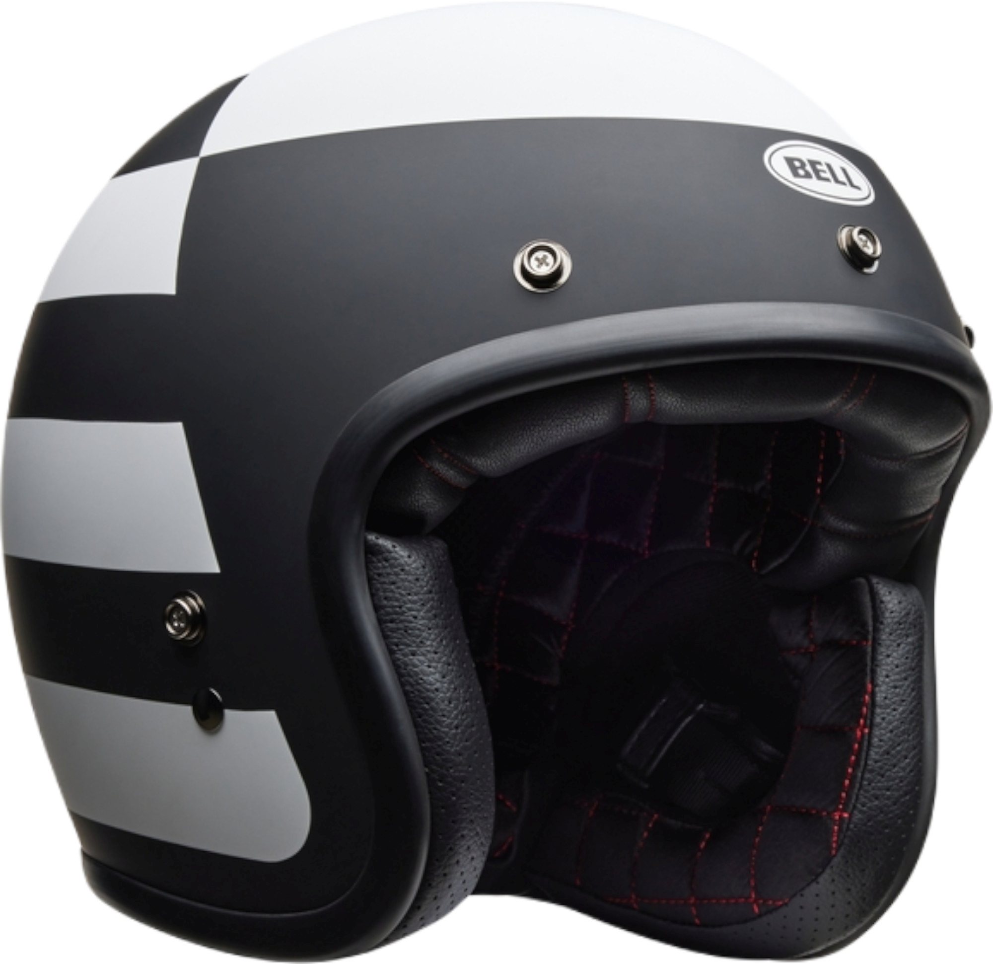 bell dot half face helmet Daytona Skull Cap 2nd Amendment XS and a removable neck curtain offering cold weather protection and speaker pockets for a convenient way to add audio enhancement Bell Custom 500 Carbon Helmet