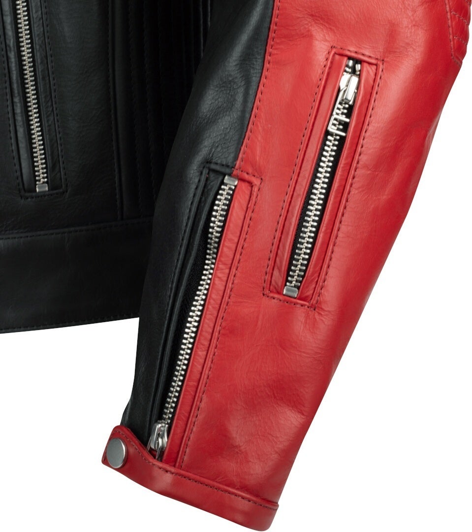 Segura Romeo Motorcycle Leather Jacket black/red 4XL Figure 5
