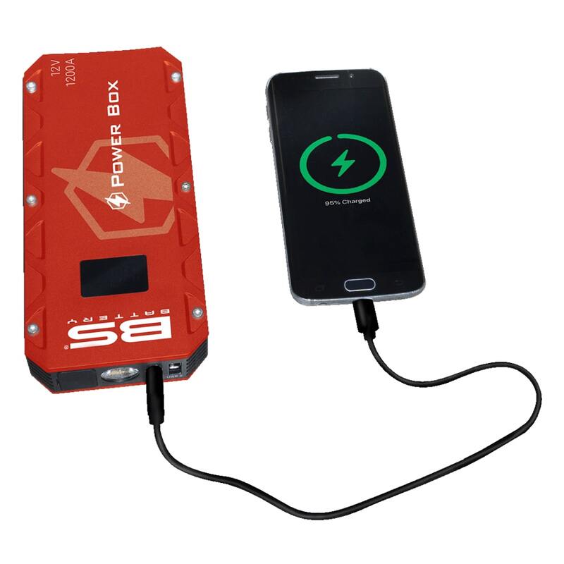 Bateria BS Power Box PB-02 Pornire de baterie cu încărcător USB Figura 5