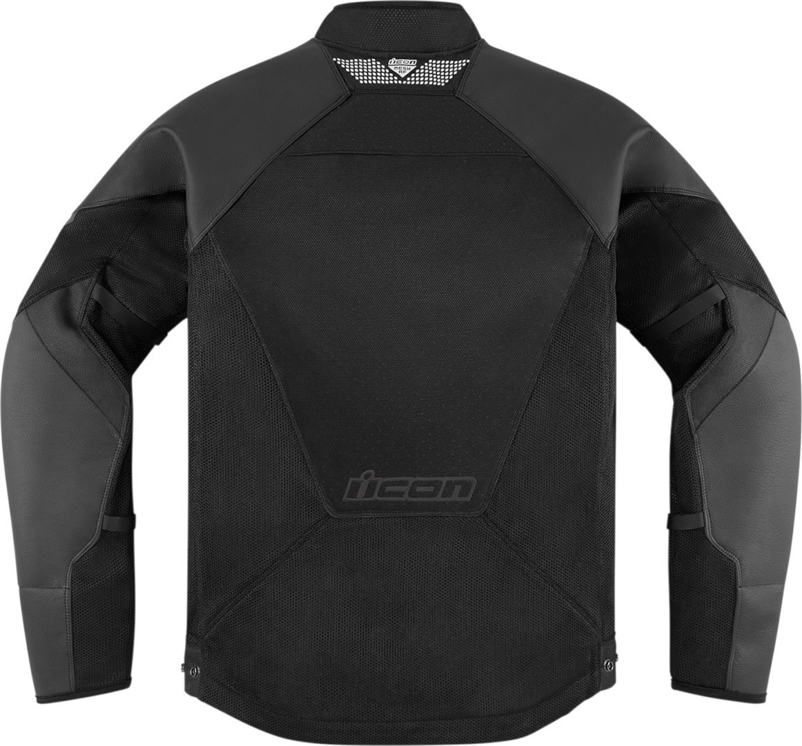 Icon Mesh AF Jachetă de piele de motocicletă negru S Figura 2
