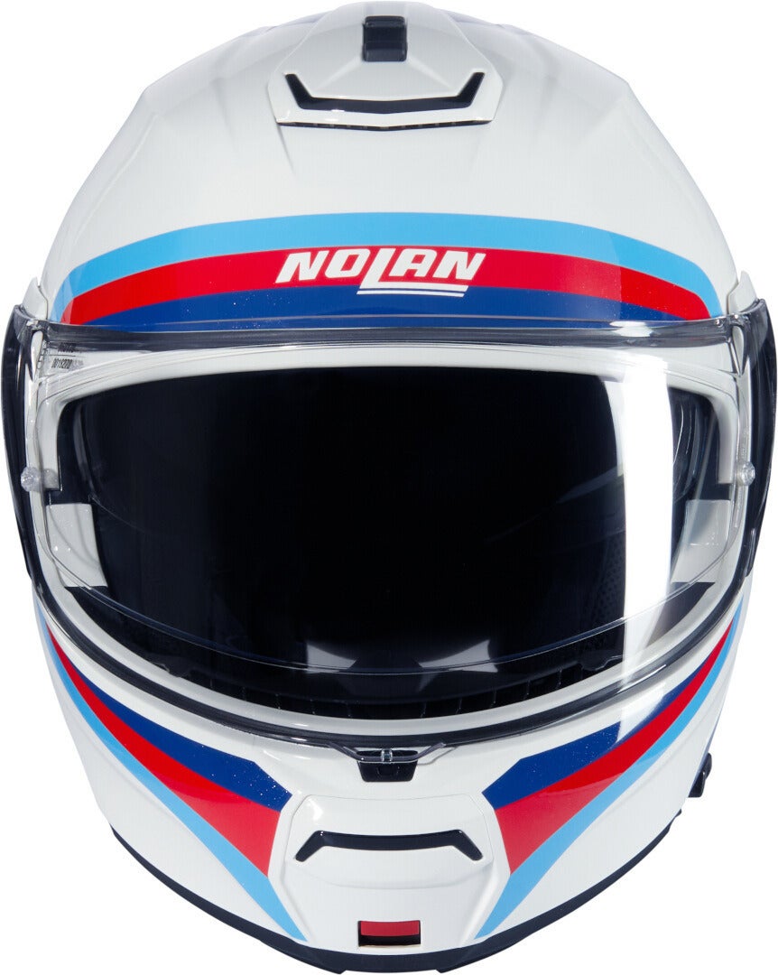 Nolan N100-6 Assoluto N-Com Casco bianco/blu/rosso S (56) Figura 5