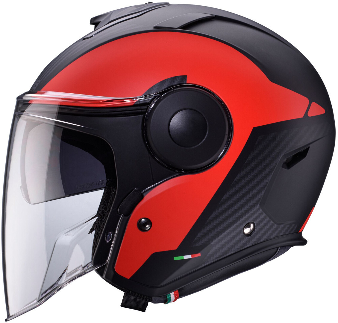 Caberg Soho Milano Cască cu reacție Negru mat/roșu S (55/56) Figura 2