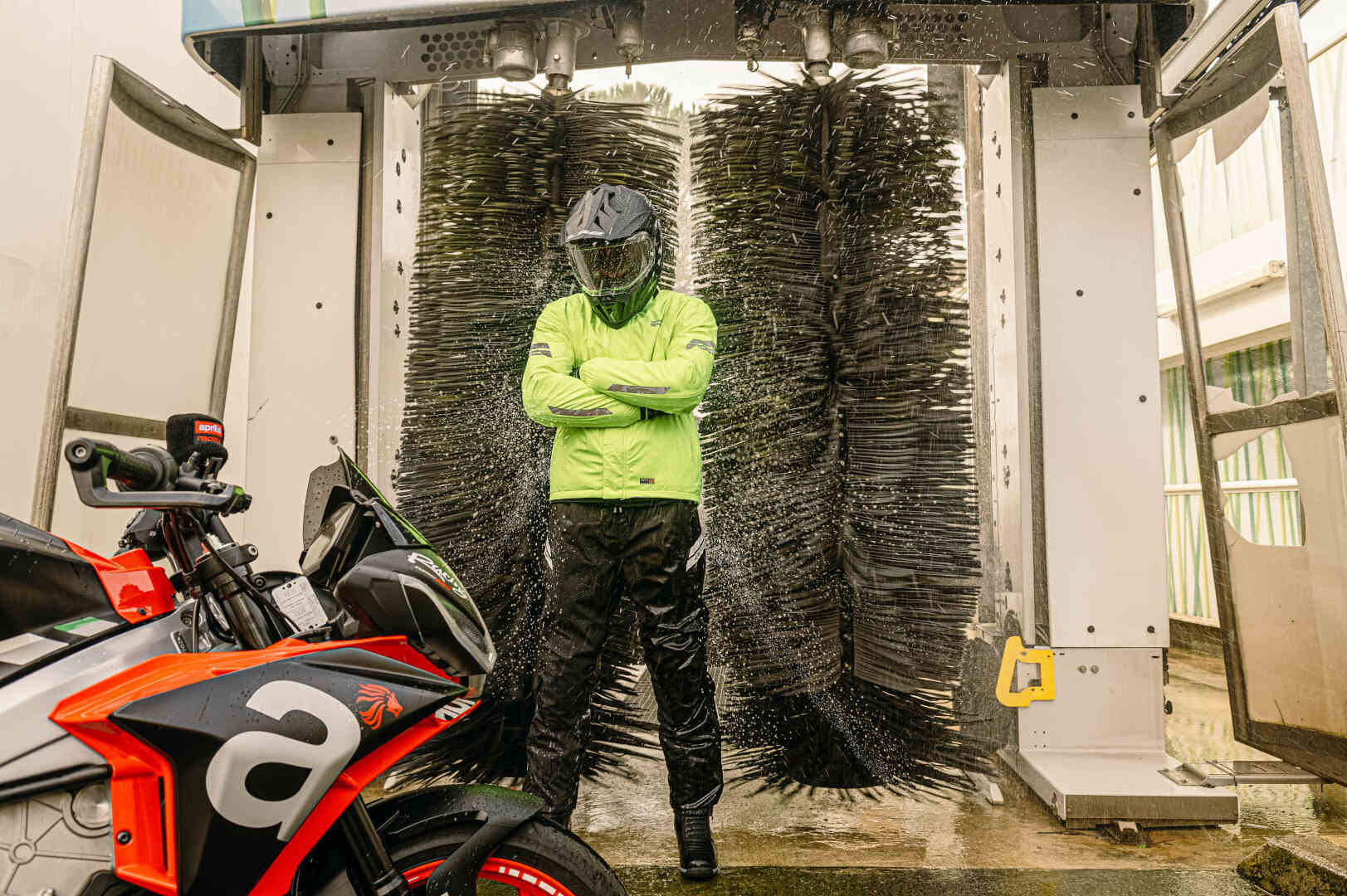 Richa Rain Stretch 2L Motorrad Regenhose S Abbildung 4