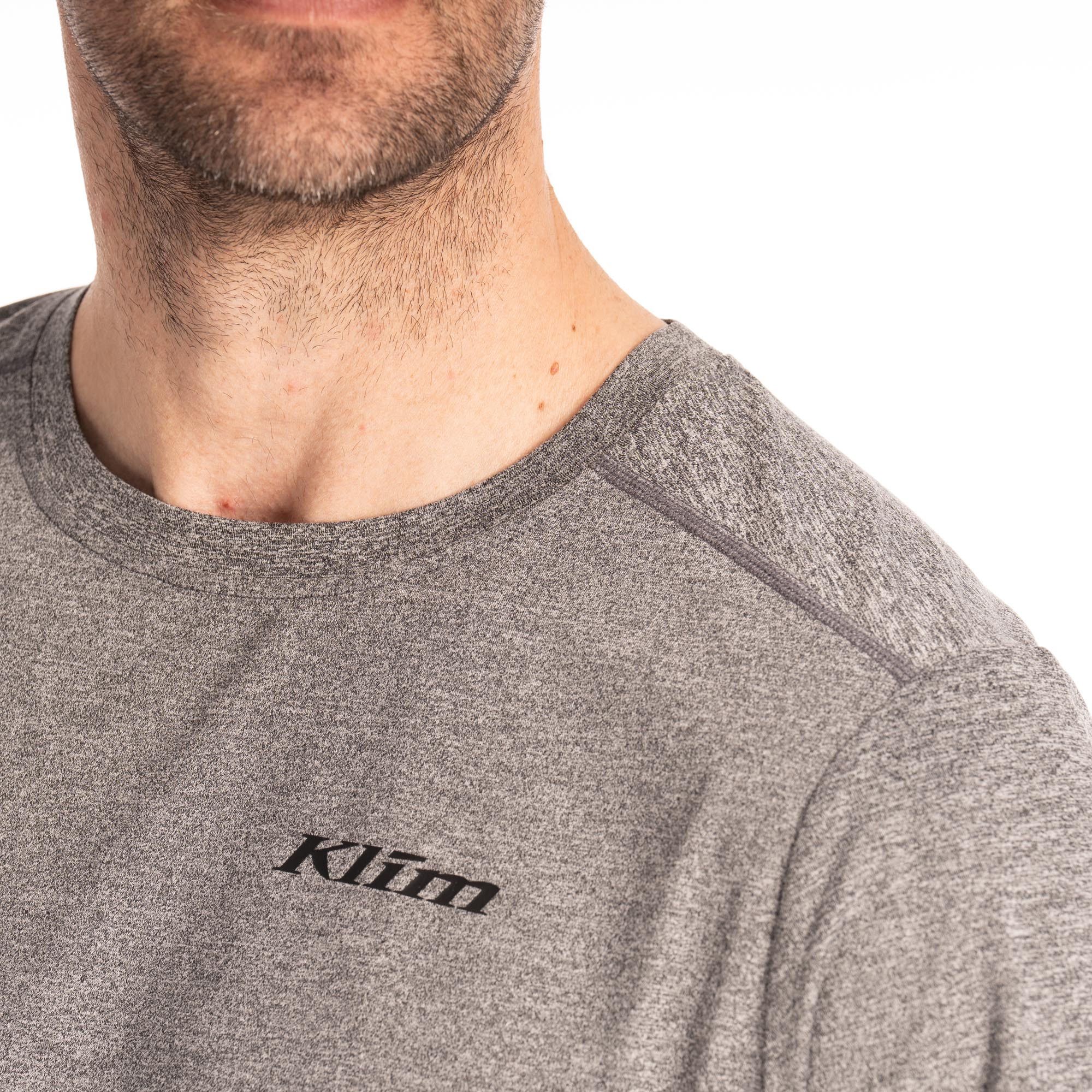 Klim Static Peak Camisa cinza L Figura 3