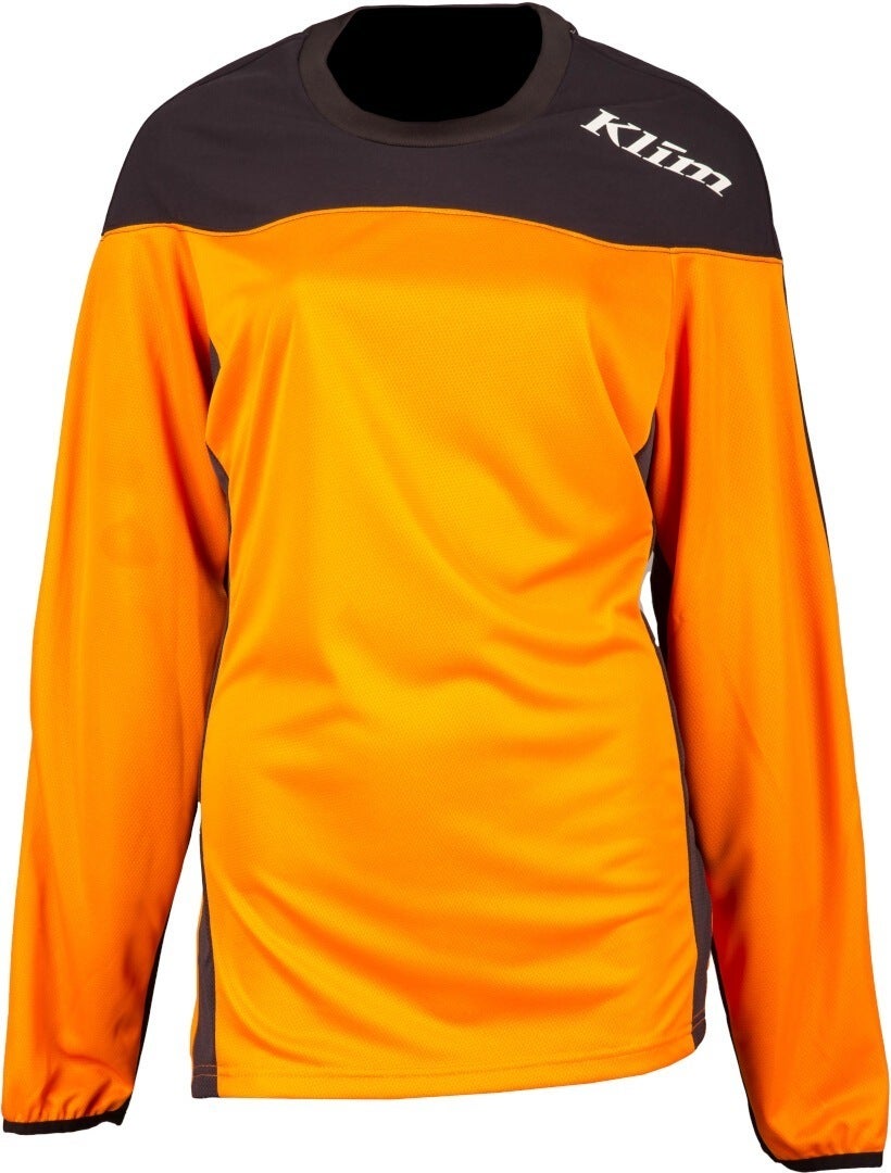 Klim Rebelle Dame Motocross trøje orange/sort XXL Figur 5
