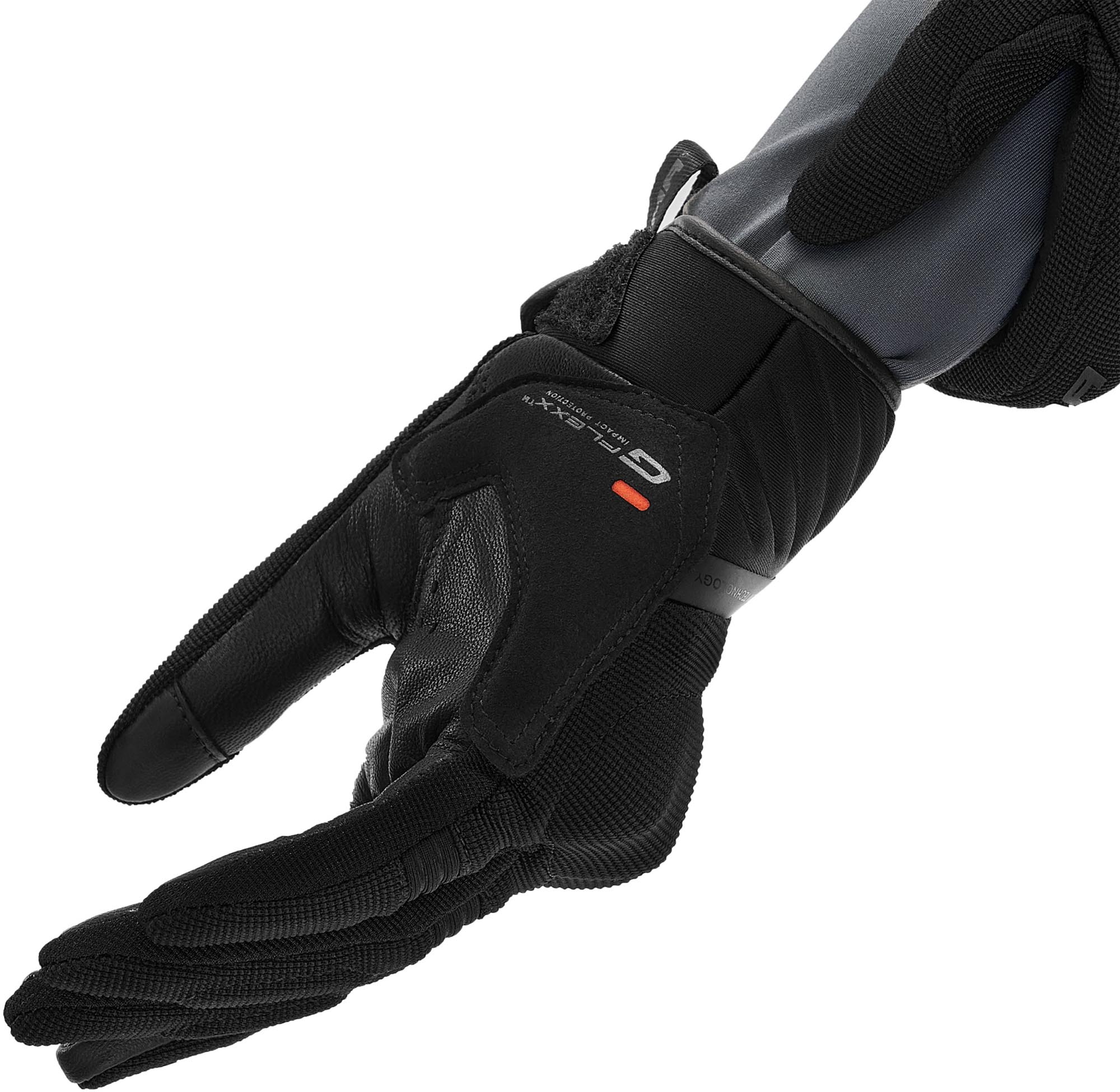 SHIMA Sonic Dames Motorhandschoenen Zwart M Figuur 4