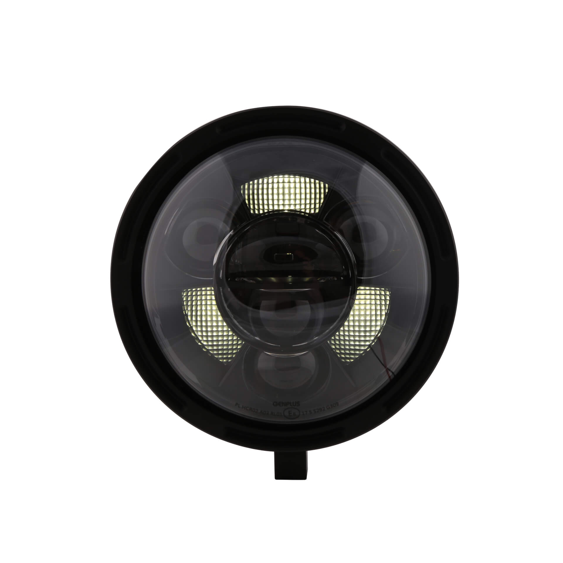 HIGHSIDER FRAME-R1 TYP 11 7 Zoll LED Hauptscheinwerfer Fästning längst ner Figur 3