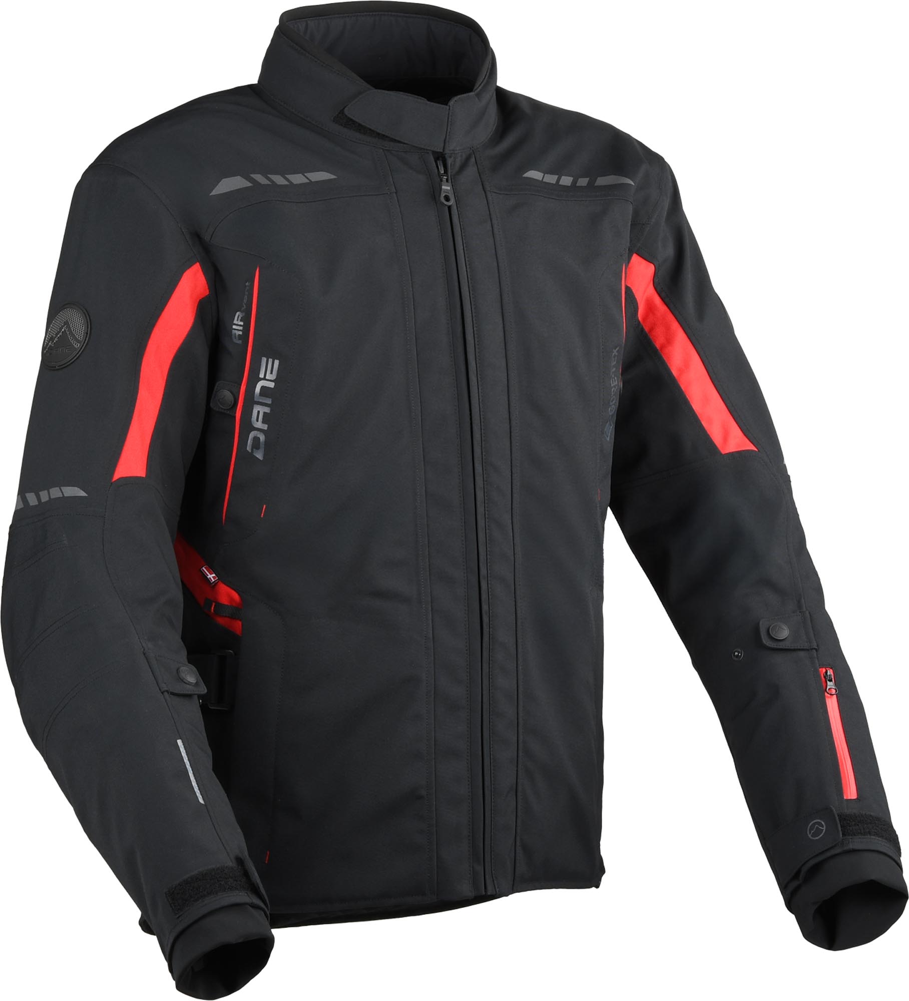 DANE Elling 2 Gore-Tex Motorcycle Textile Jacket black/red 3XL Figure 1