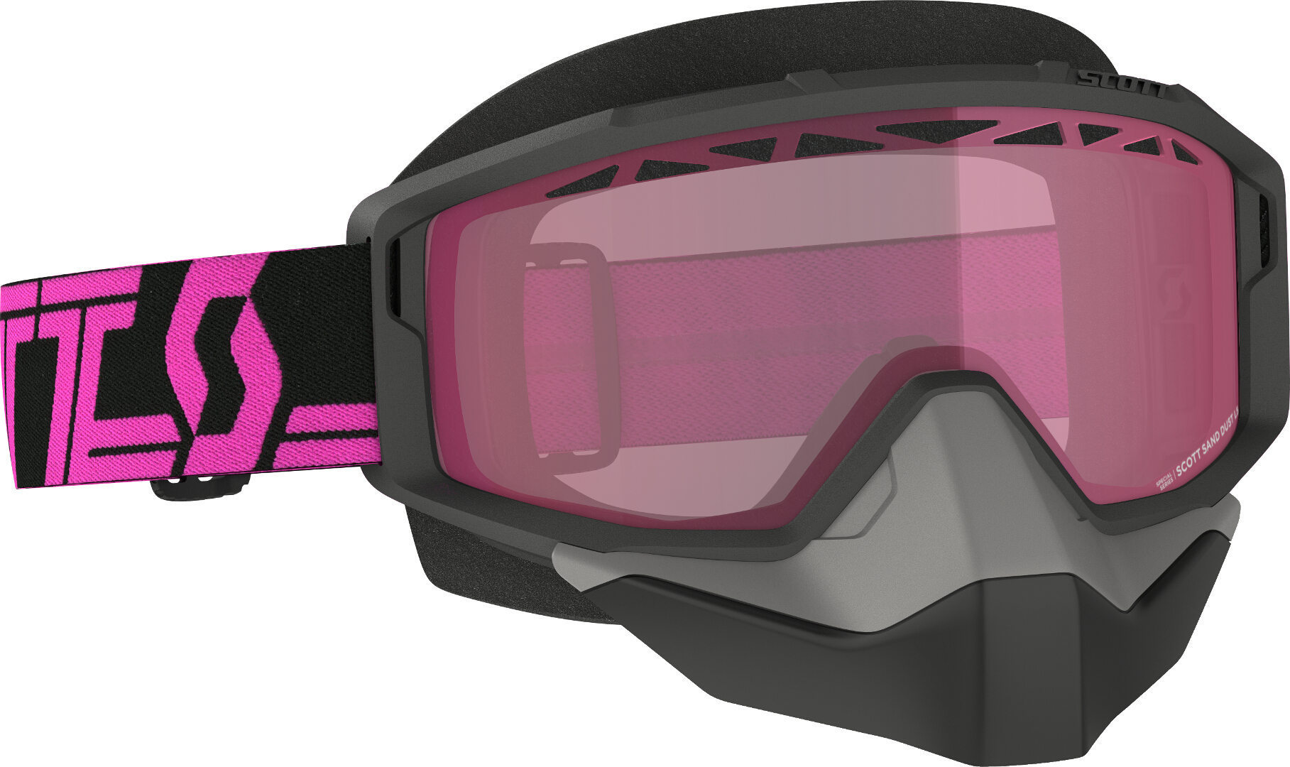 Scott Primal Ochelari de zăpadă negri/roz Figura 1