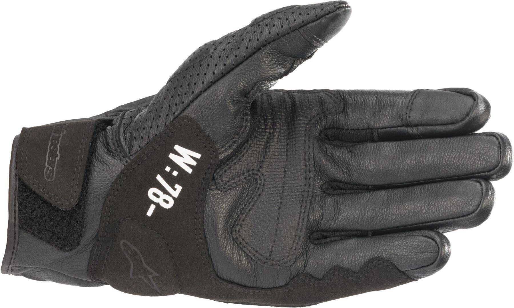 Alpinestars AS-DSL Kei Motorcykelhandsker Sort M Figur 2