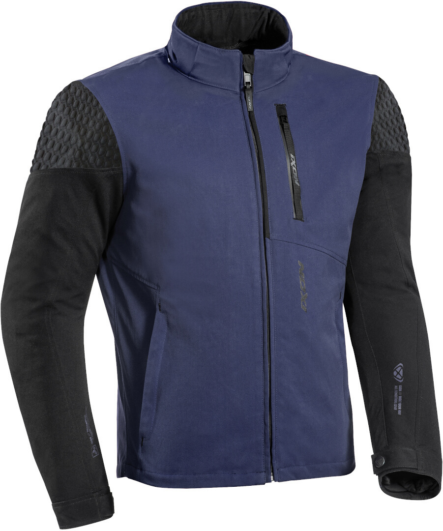 Ixon Brixton Motorcycle Textile Jacket dark blue/black L Figure 1