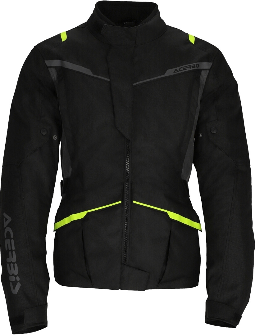 Acerbis CE X-Travel Waterproof Jachetă textilă pentru motociclete negru/galben L Figura 9