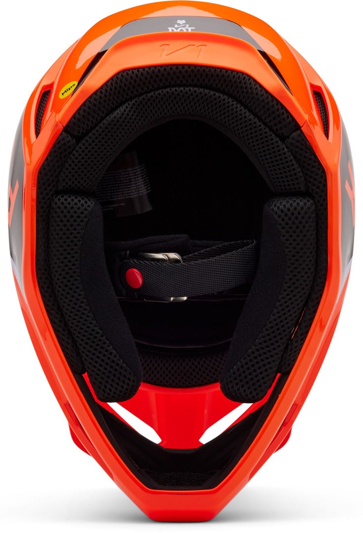FOX V1 Lean MIPS Jugend Motocross Helm orange Y/M (51/52) Abbildung 2