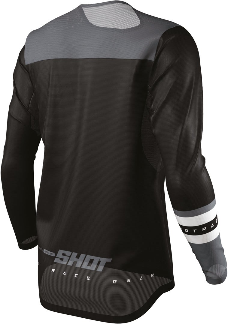 Shot Contact Shining Motocross Jersey Sort 3XL Figur 2