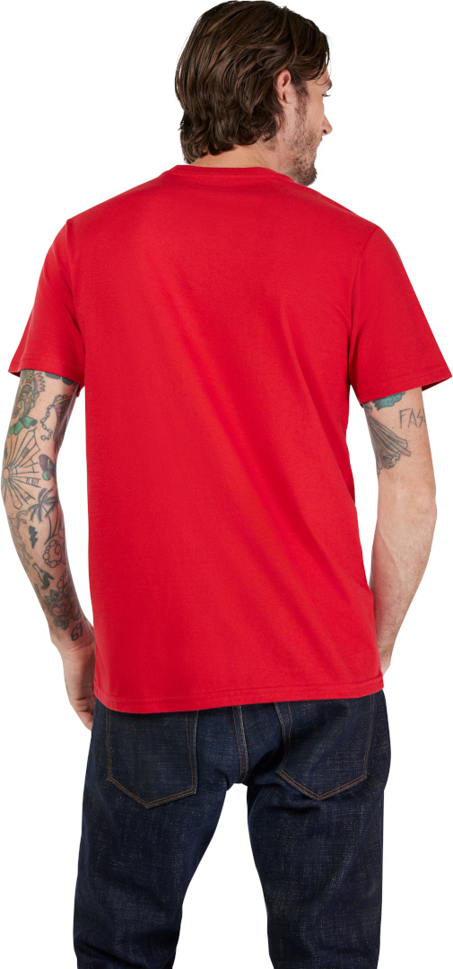 FOX Image Skull Premium Triko červená XXL Obrázek 3