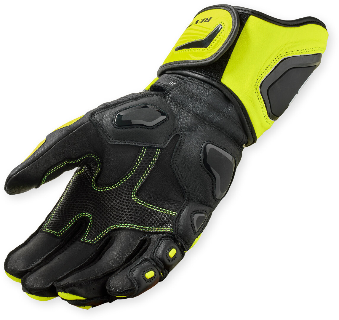 Revit Jerez 4 Motorcykel handskar svart/neongult S Figur 2