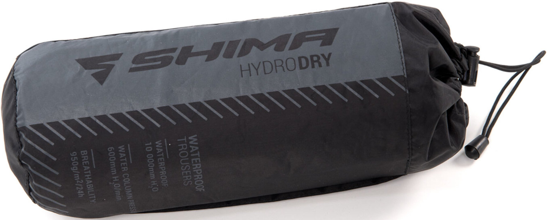 SHIMA HydroDry+ Motorcykel regnbukser Sort L Figur 2