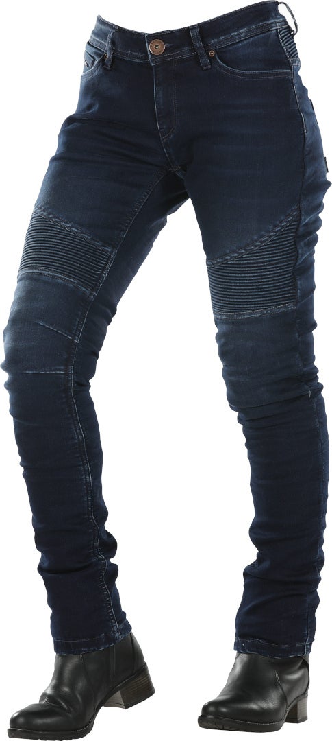 Overlap Imola Damen Motorradjeans dunkelblau 28 Abbildung 1