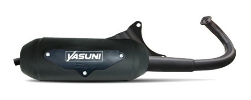 YASUNI Eco Auspuff - Stahl Schwarz Abbildung 1
