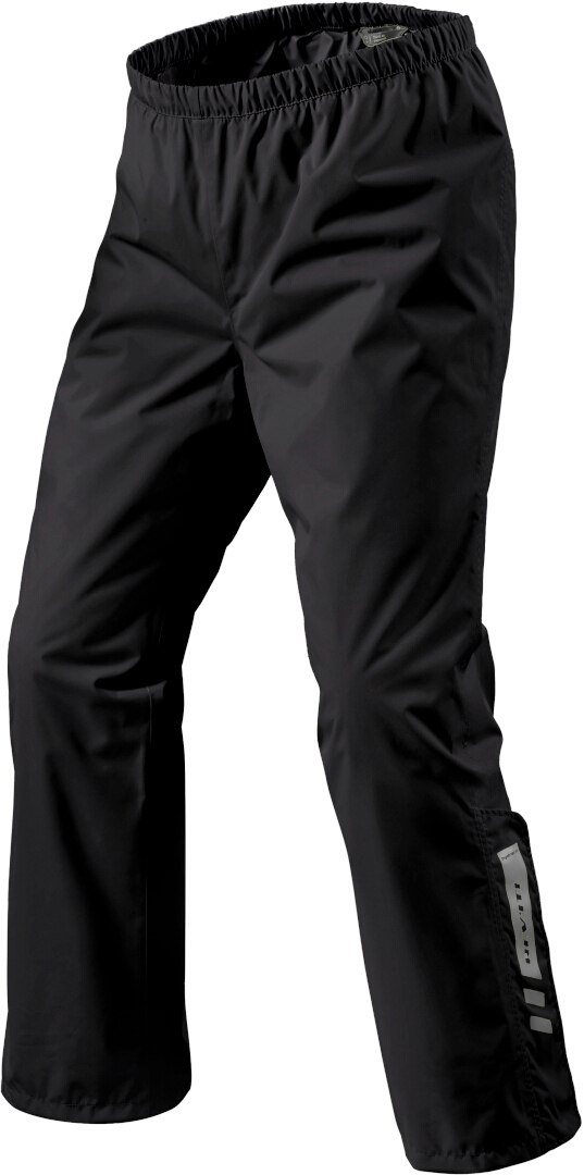 Revit Acid 4 H2O Pantaloni de ploaie de motocicletă negru 3XL Figura 1