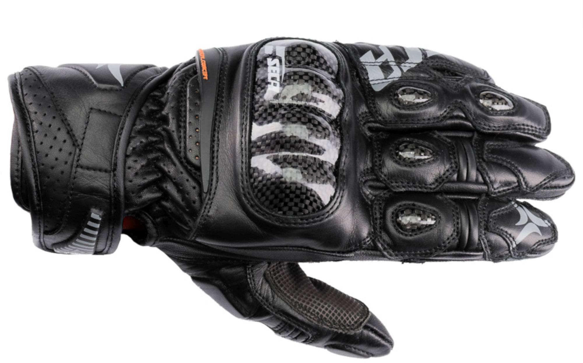 Seca Trackday Short Motorfiets handschoenen M Figuur 2