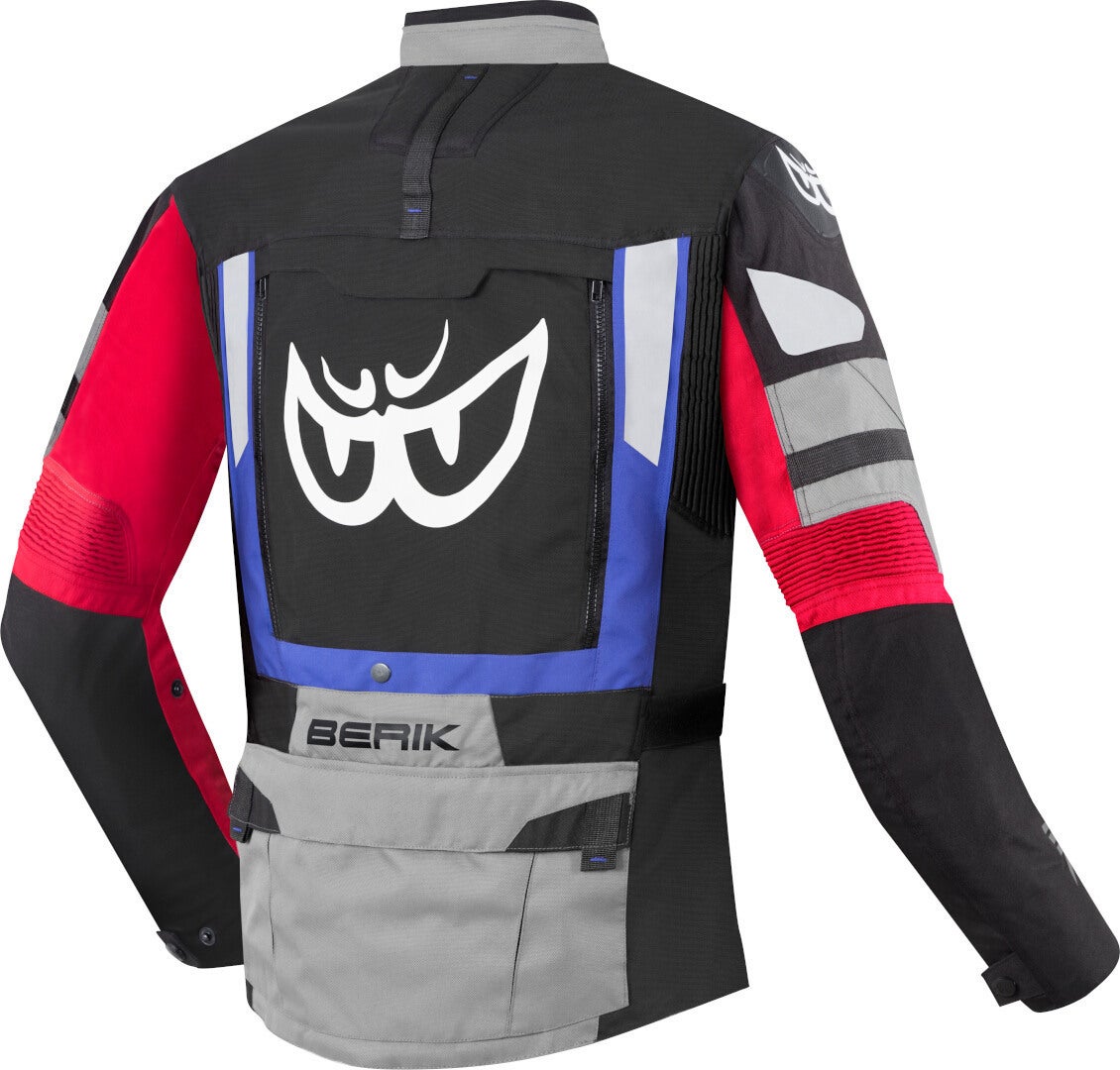 Berik Dakota waterproof 3in1 Motorcycle Textile Jacket black/grey/blue/red 56 Figure 2