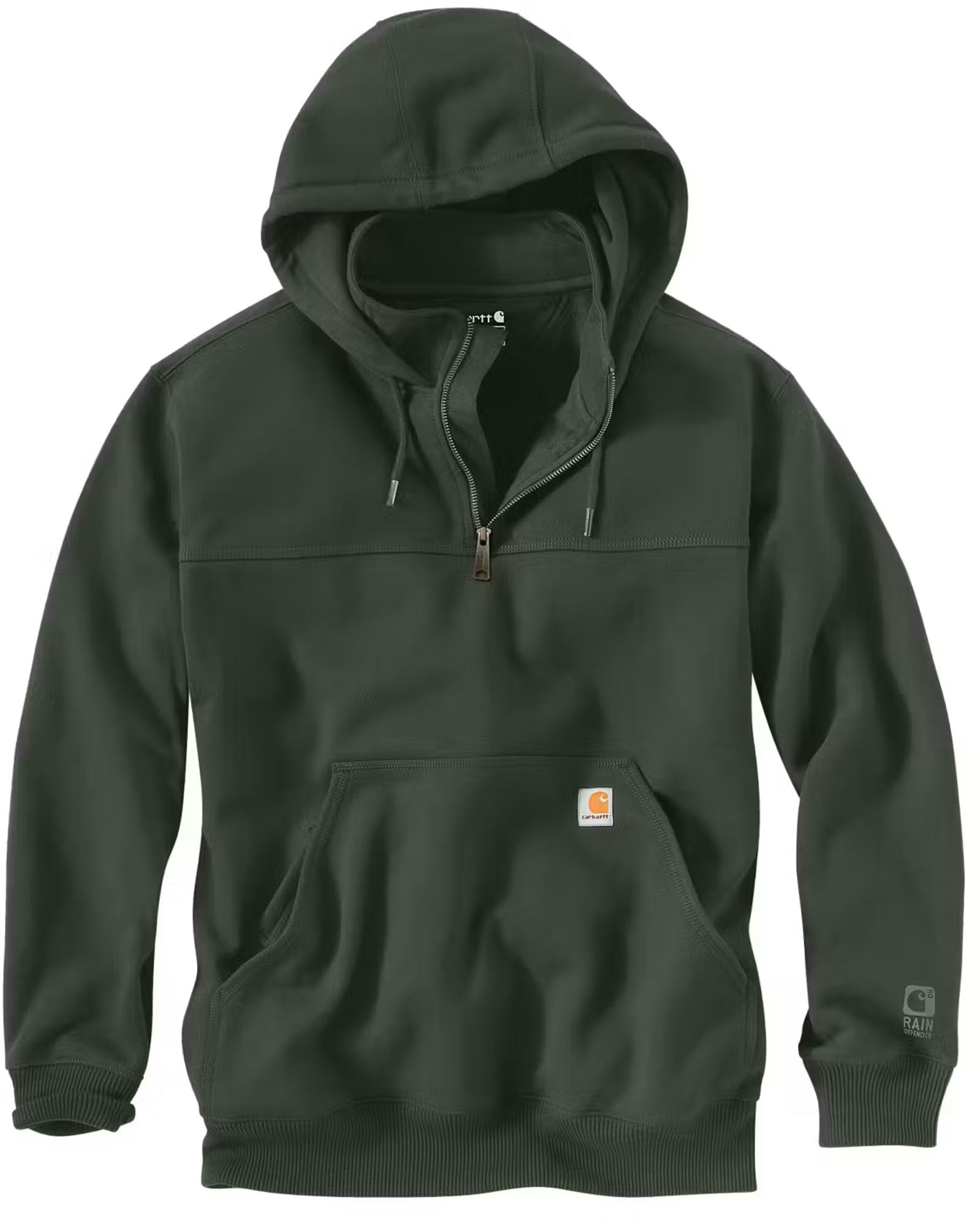 Carhartt Paxton Quarter-Zip パーカー ダークグレー ▻ FC-Motoで