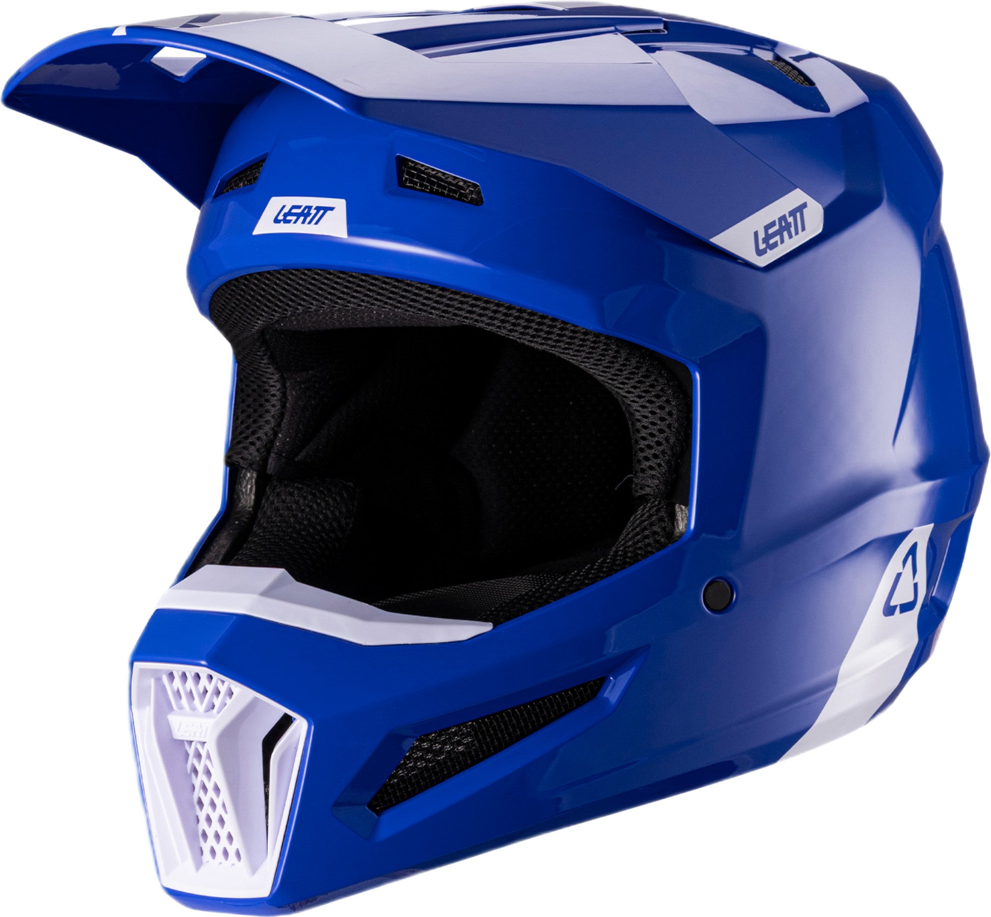 Leatt 2.5 V26 Casque de motocross bleu/blanc M (57/58) Figure 1