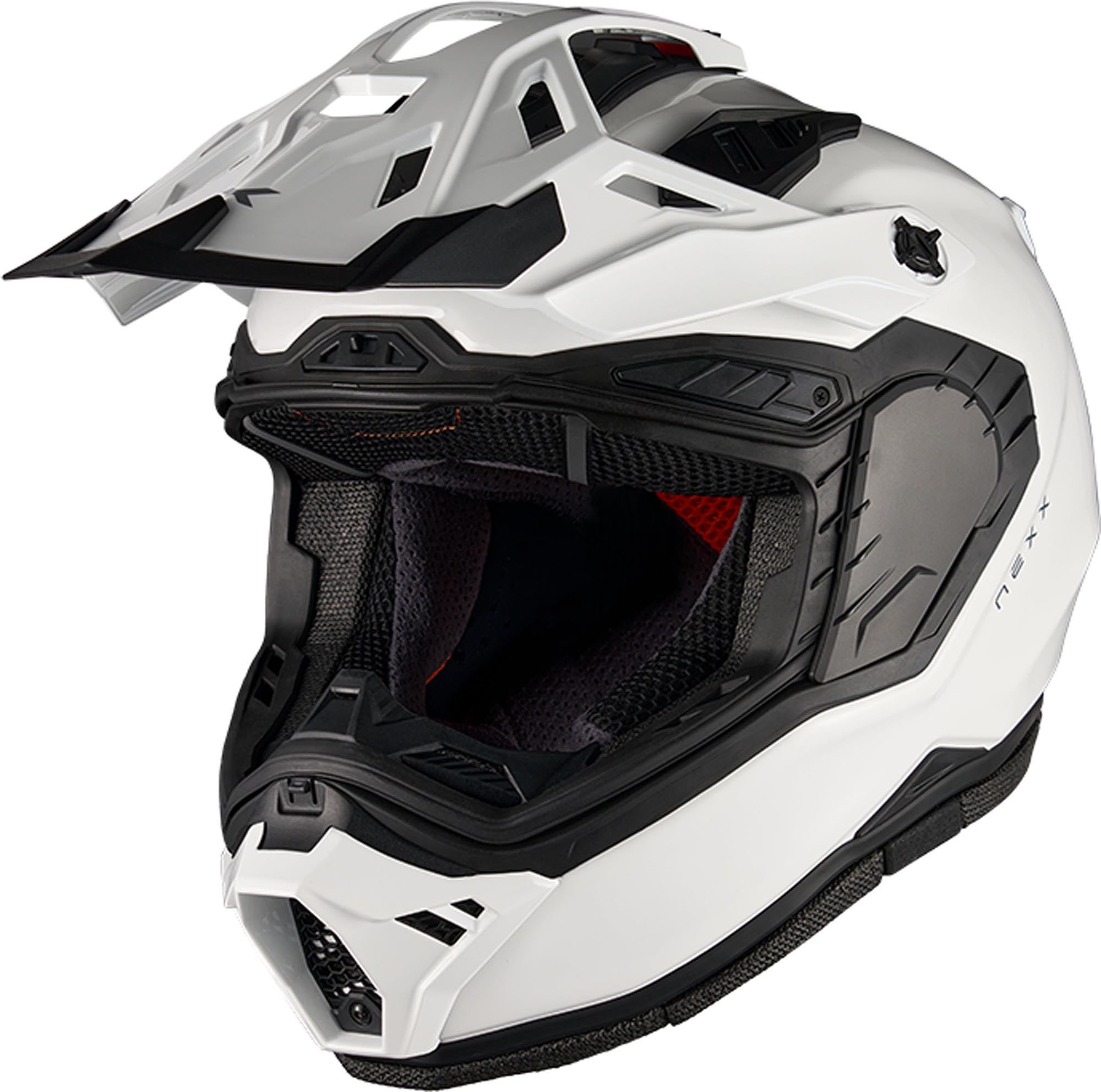 Nexx X.Rally Plain Casco Enduro Bianco XXXL (65/66) Figura 2
