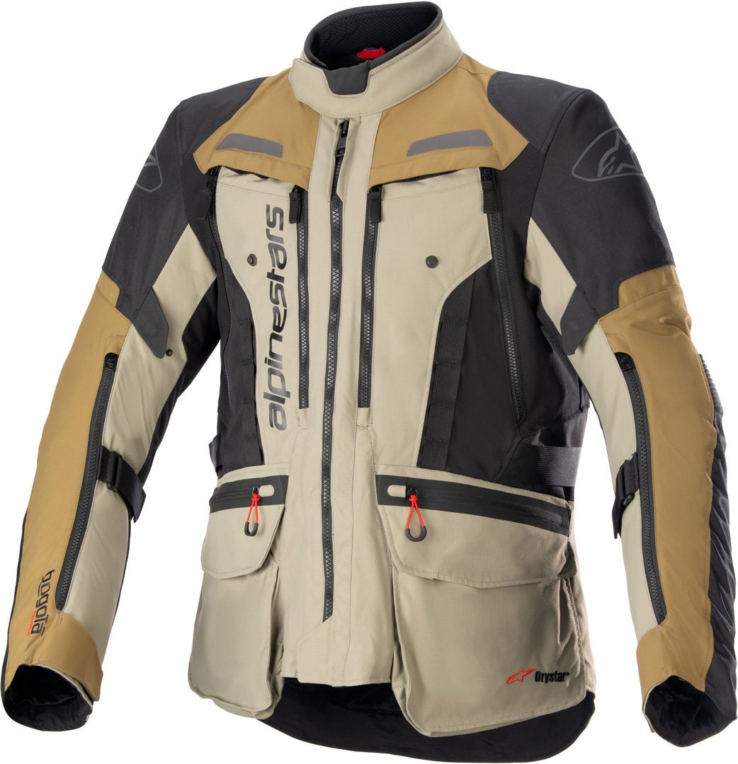Alpinestars Bogota Pro Drystar® waterproof Motorcycle Textile Jacket olive M Figure 1