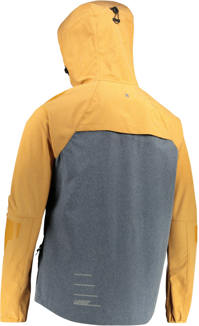 Leatt MTB All Mountain 4.0 Bicycle Jacket orange/grey M Figure 4