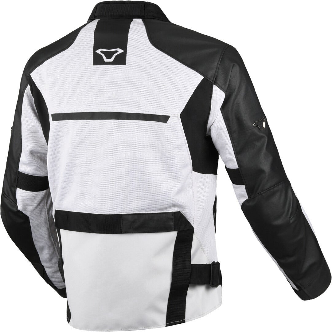 Macna Empire 2.0 imperméable dames moto textile veste Gris clair/Noir XL Figure 2