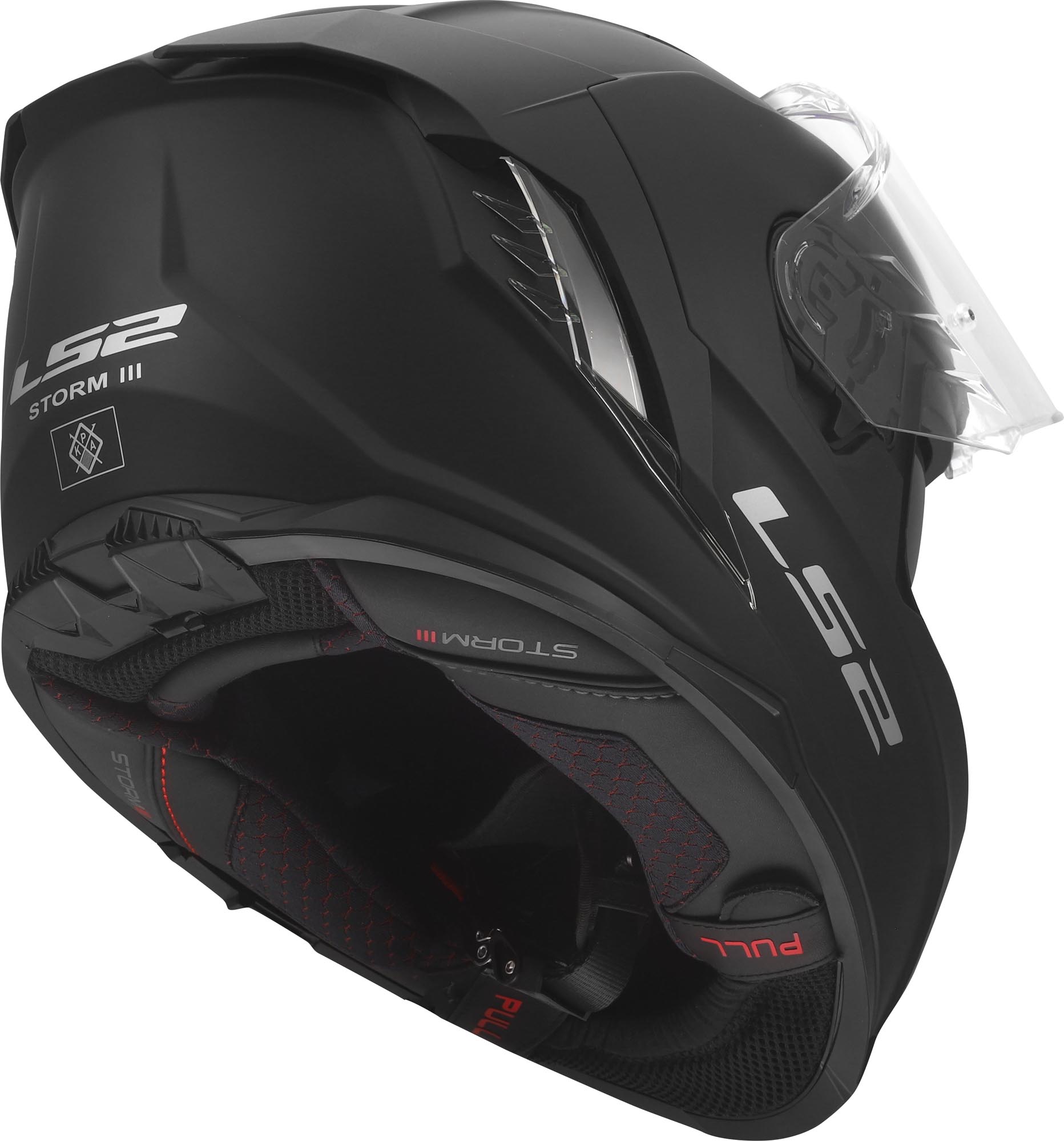 LS2 FF818 Storm III Kask Black Matt L (59/60) Rysunek 10