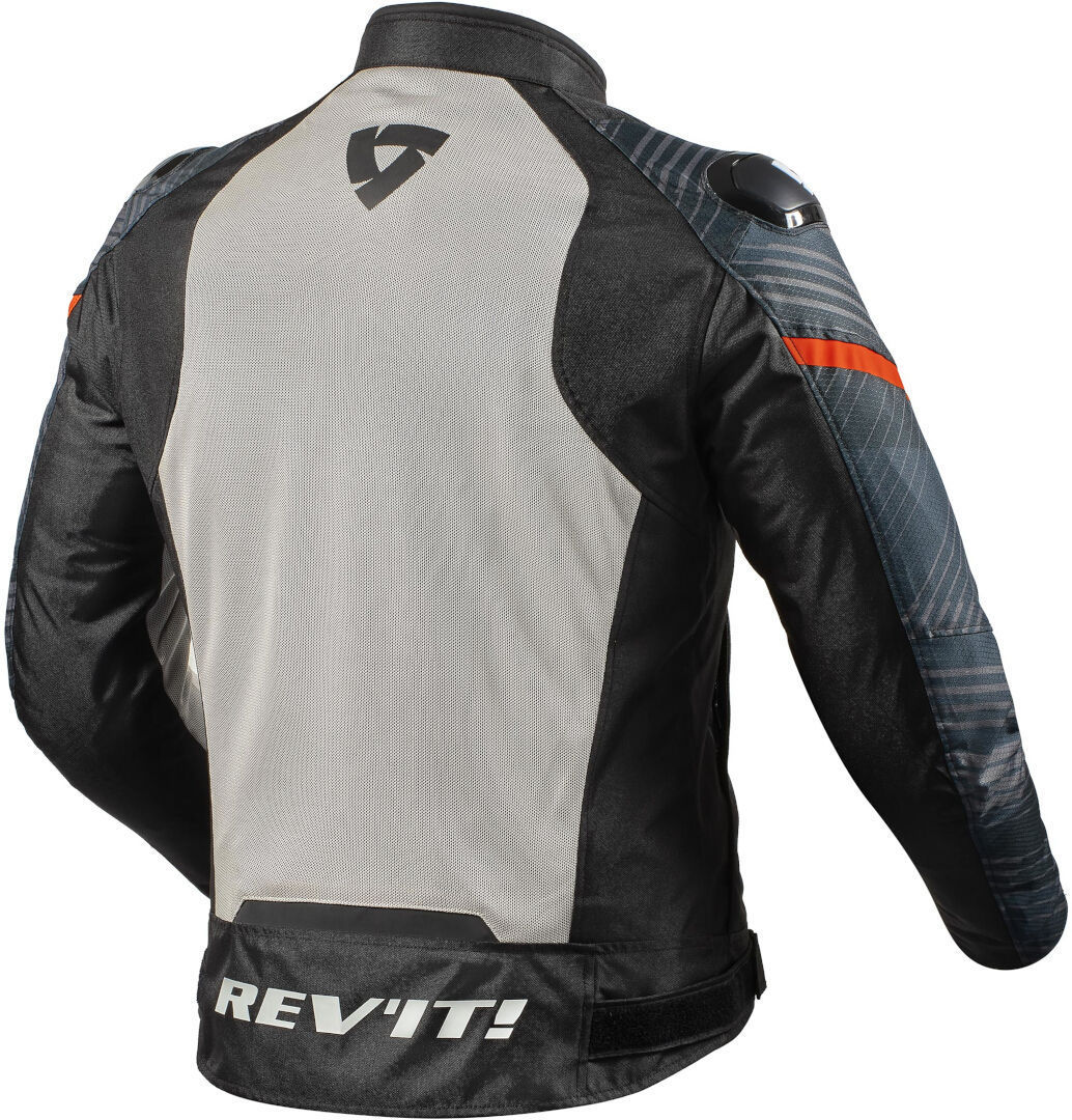 Revit Apex Air H2O Jachetă textilă pentru motociclete Negru/Gri/Roșu L Figura 2