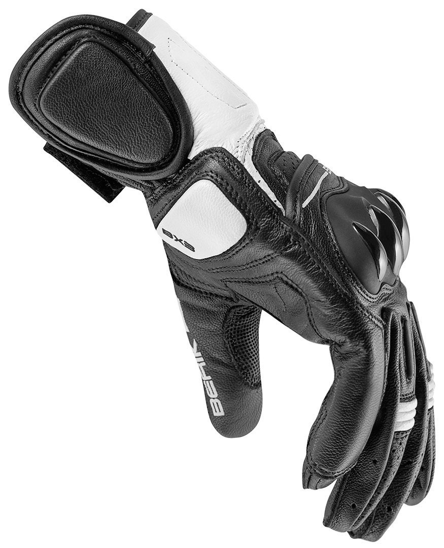 Berik TX-2 Motorcykelhandsker hvid/sort M Figur 2