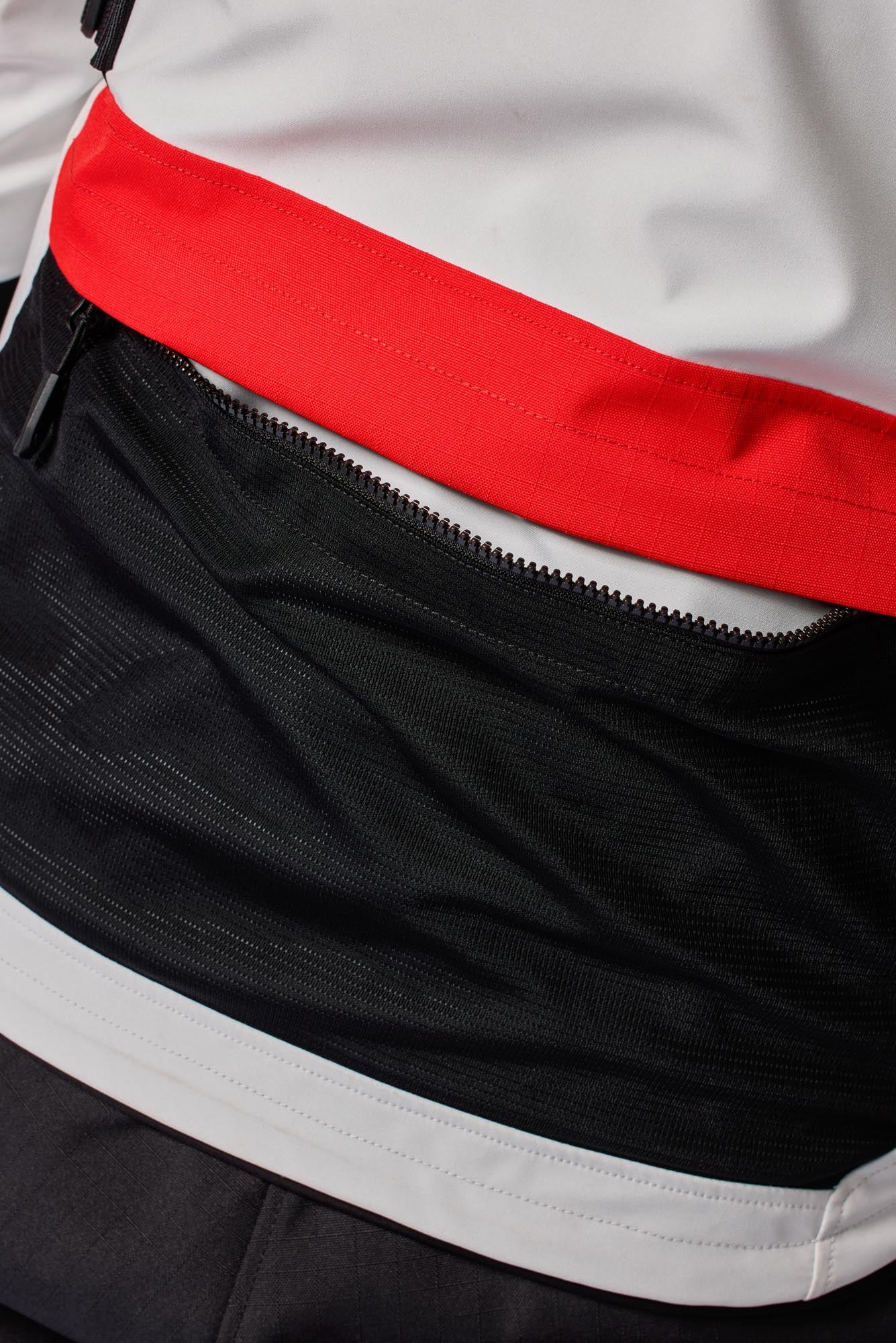 Revit Offtrack 3 H2O wasserdichte Motorrad Textiljacke rot/weiß S Abbildung 19