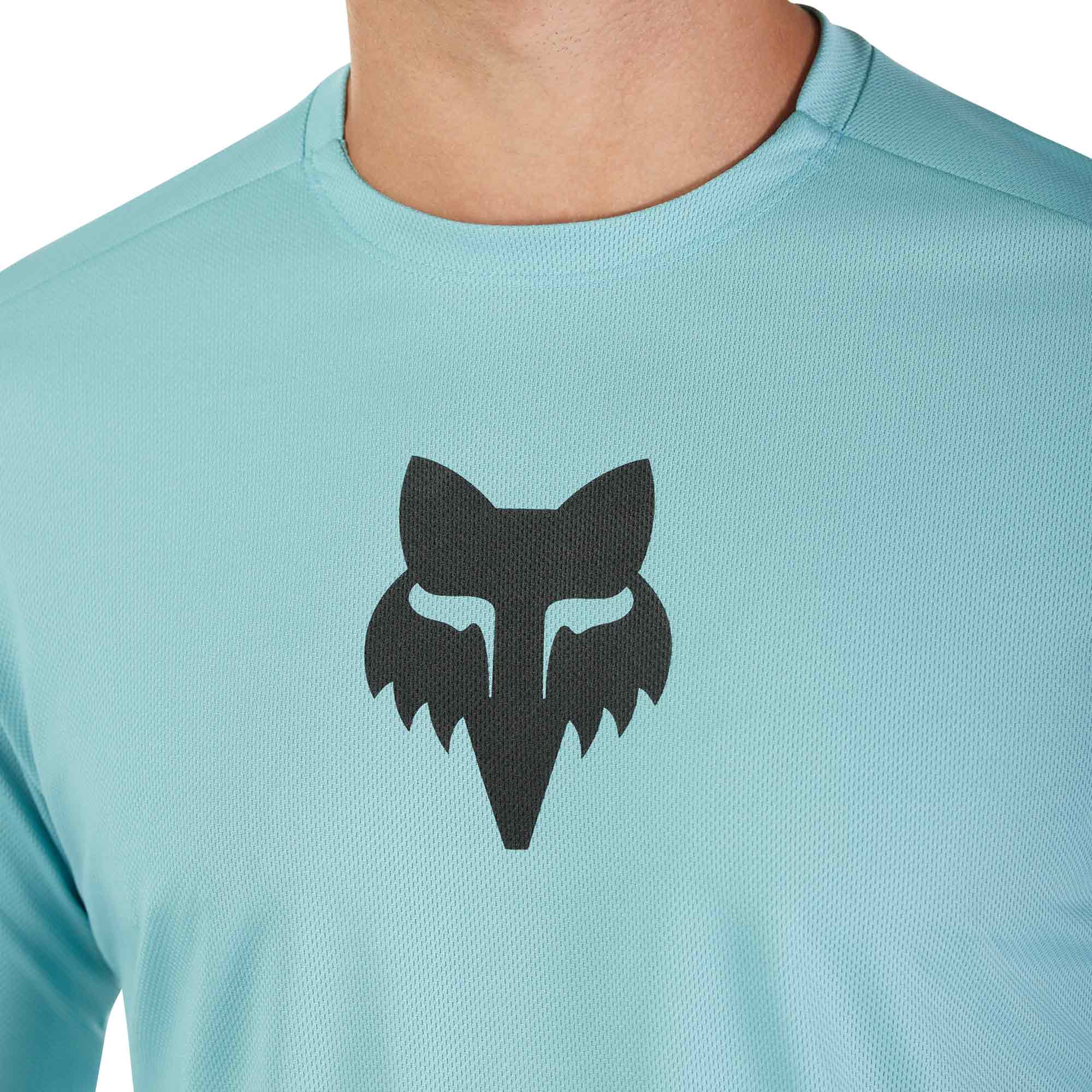 FOX Ranger Fox Head LS Cyklistický dres světle modrá 2XL Obrázek 5