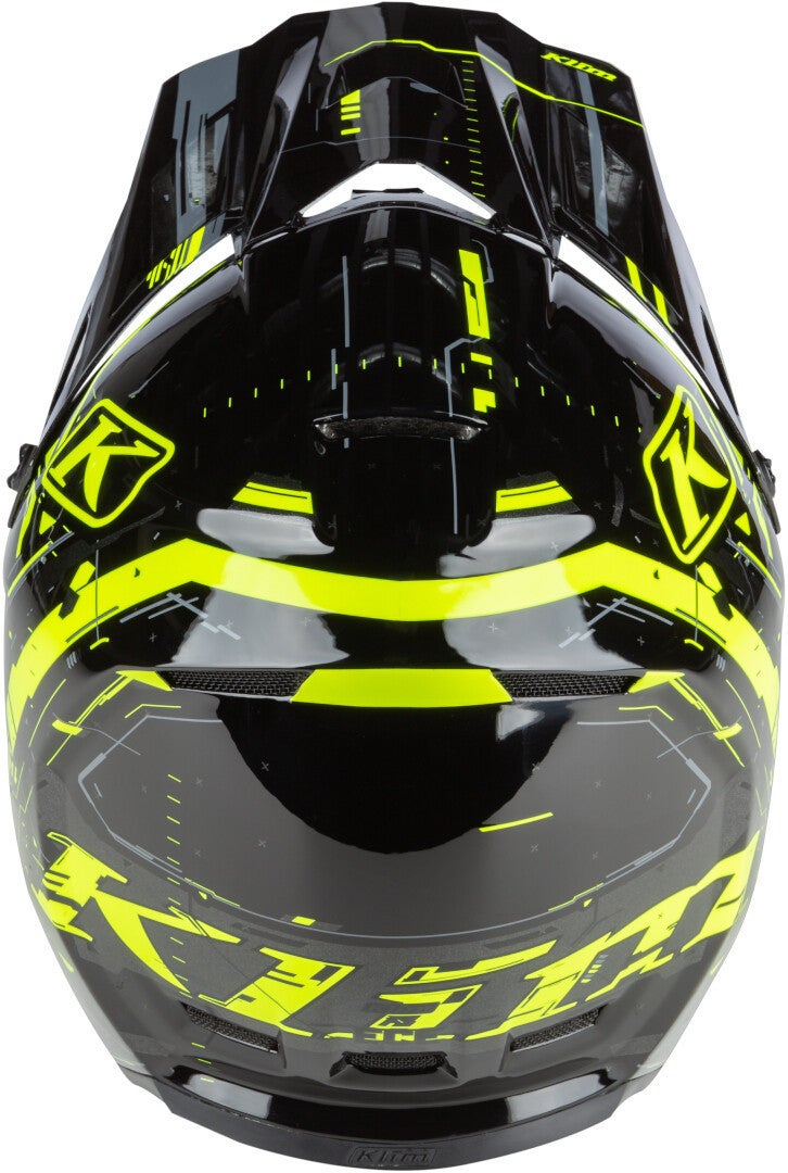 Klim F3 Recoil Casco Motocross nero/giallo XL (60/61) Figura 5