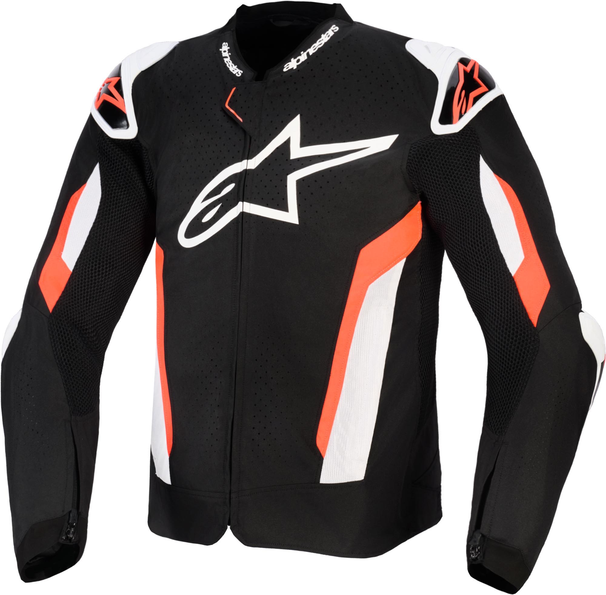 Alpinestars T-GP Air Veste textile de moto perforée Noir/Rouge/Blanc 4XL Figure 1