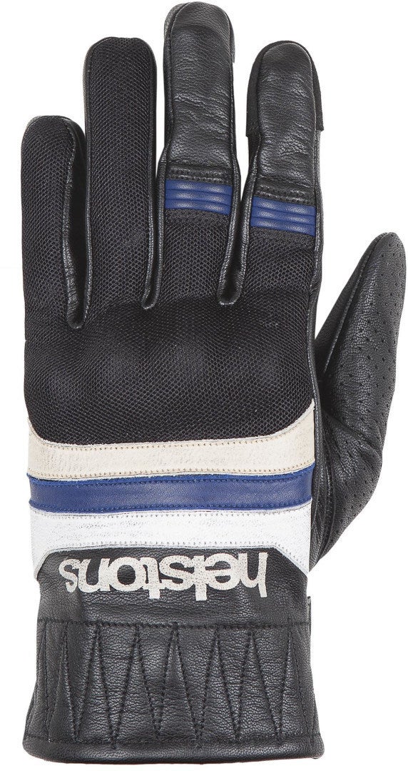 Helstons Bull Air Sommer Motorradhandschuhe schwarz/blau/weiß 9 Abbildung 1