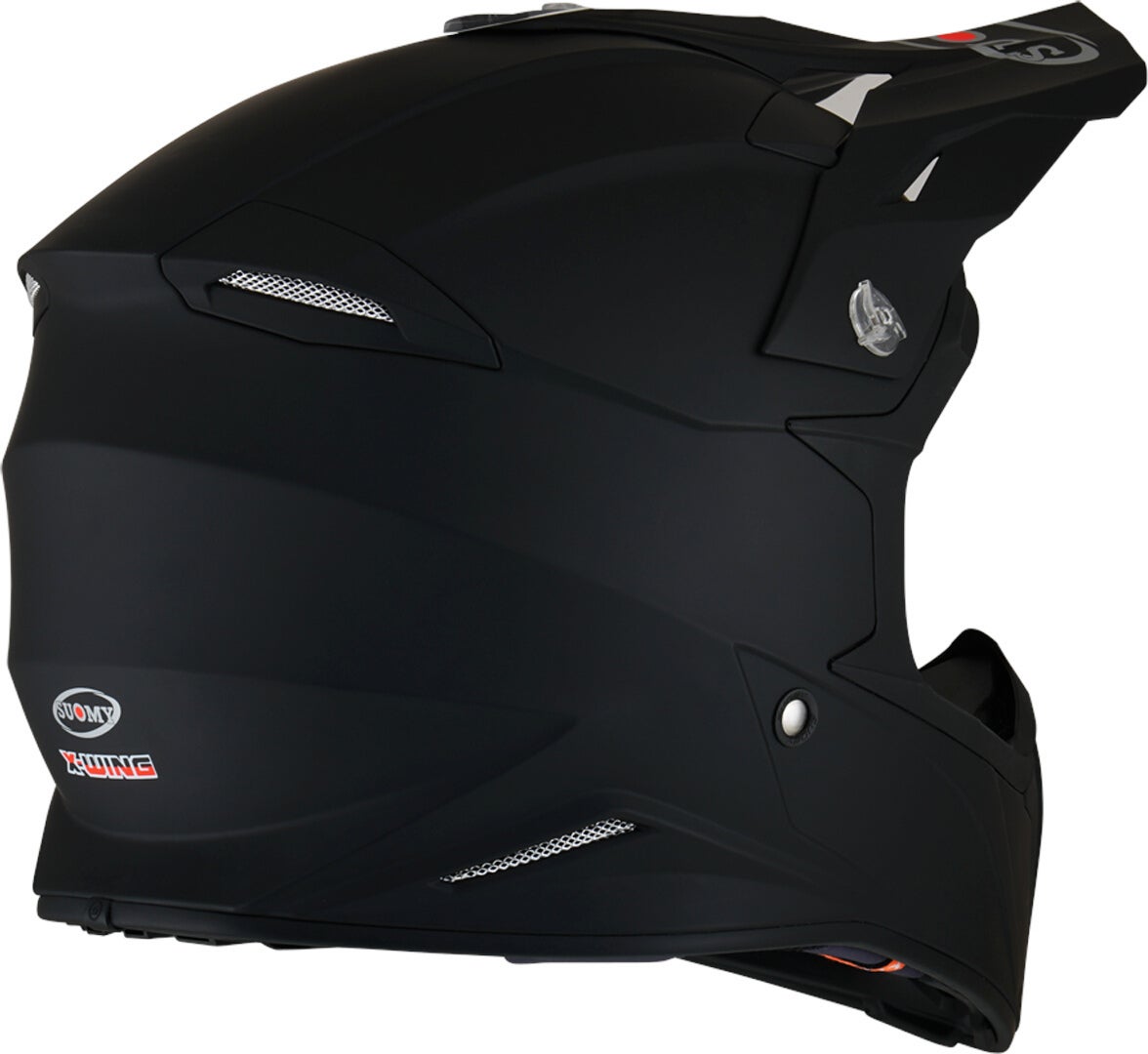 Suomy X-Wing Plain E06 Casco da motocross nero opaco S (55/56) Figura 2