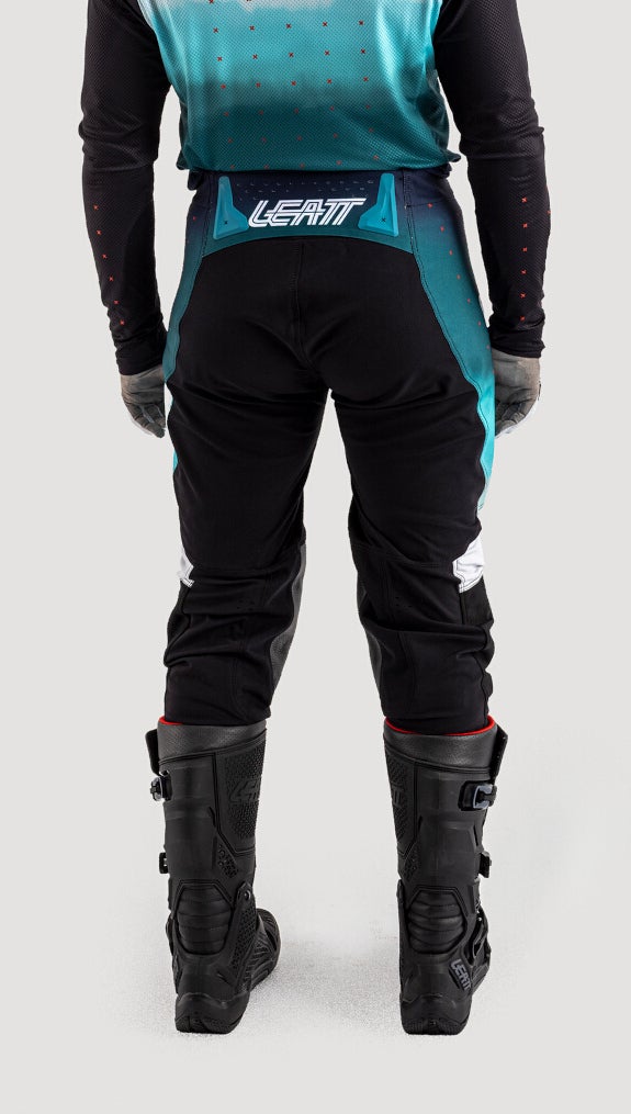 Leatt Moto 4.5 Lite Dame Motocross bukser sort/blå/hvid L Figur 4