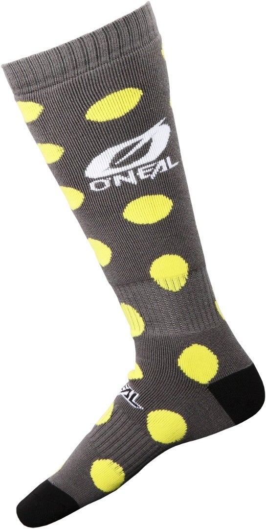 Oneal MX Candy Motocross Meias cinza/amarelo Figura 1
