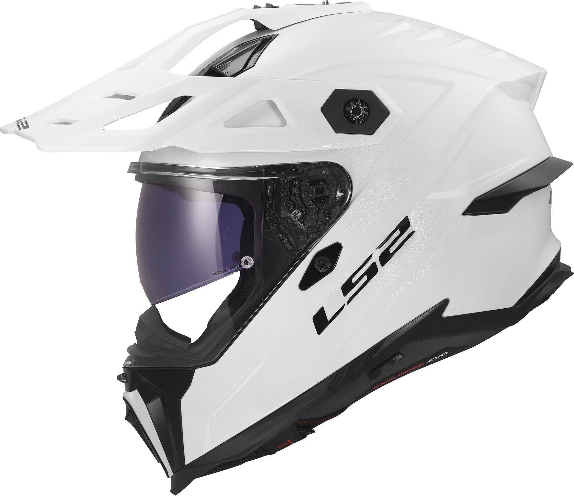 LS2 MX707 Explorer Evo Enduro čelada bela L (59/60) Slika 1