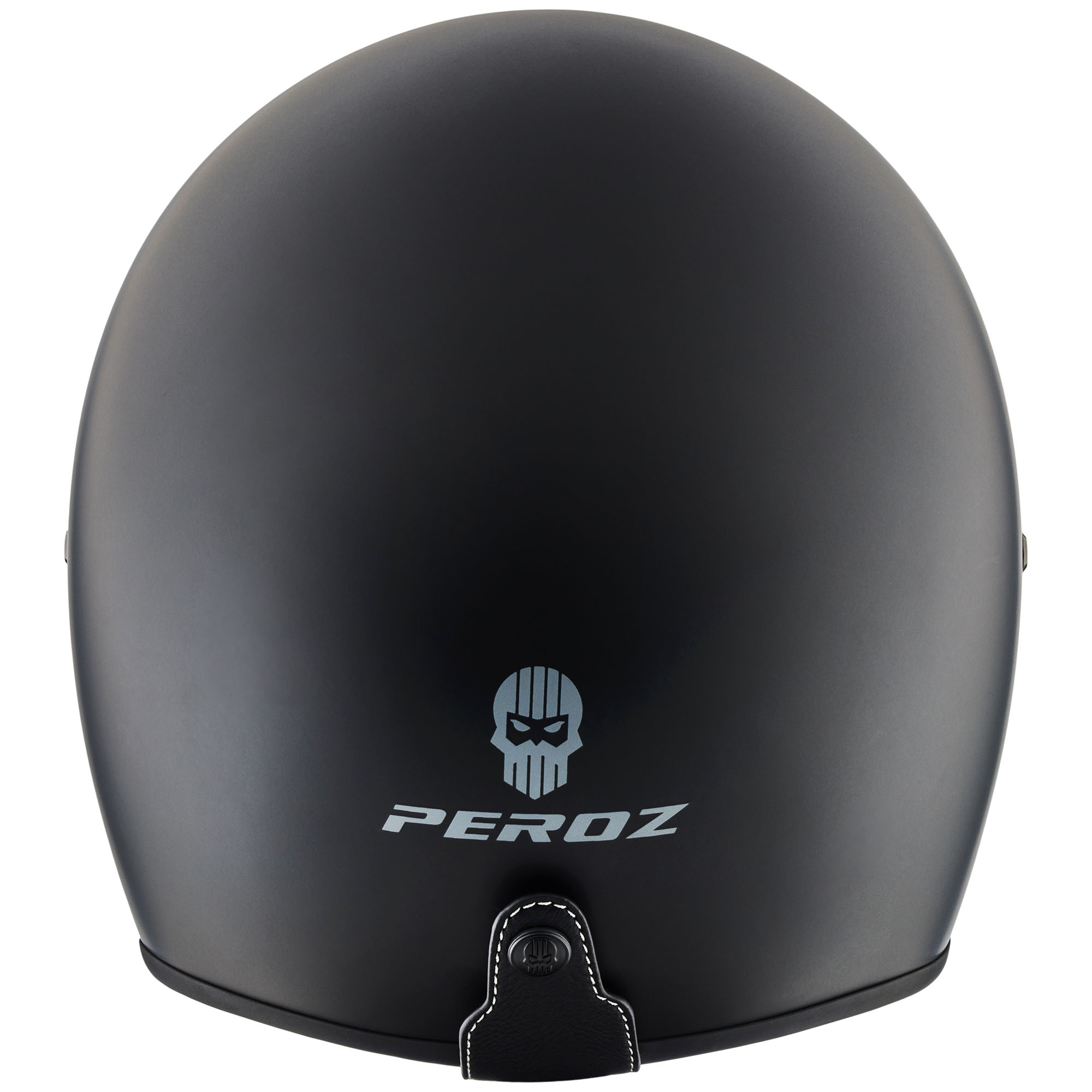 Peroz Filus オープンフェイスヘルメット ブラックマット 2XL 図5