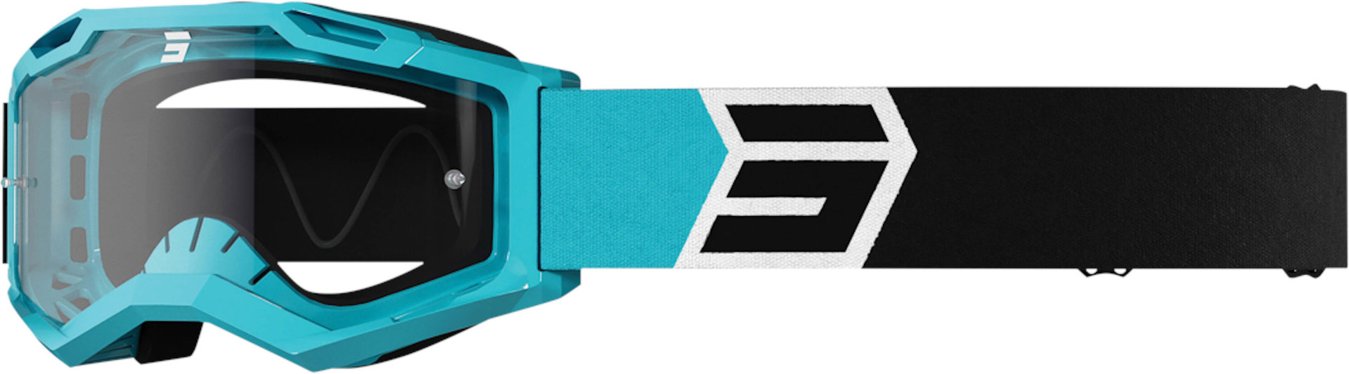 Shot Assault 2.0 Solar Ochelari de motocross turcoaz Figura 1
