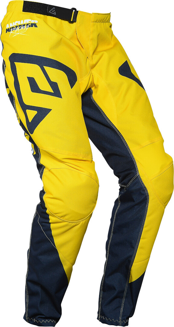 Answer Syncron Pro Glow Motocross Pants yellow/blue 32 Figure 3
