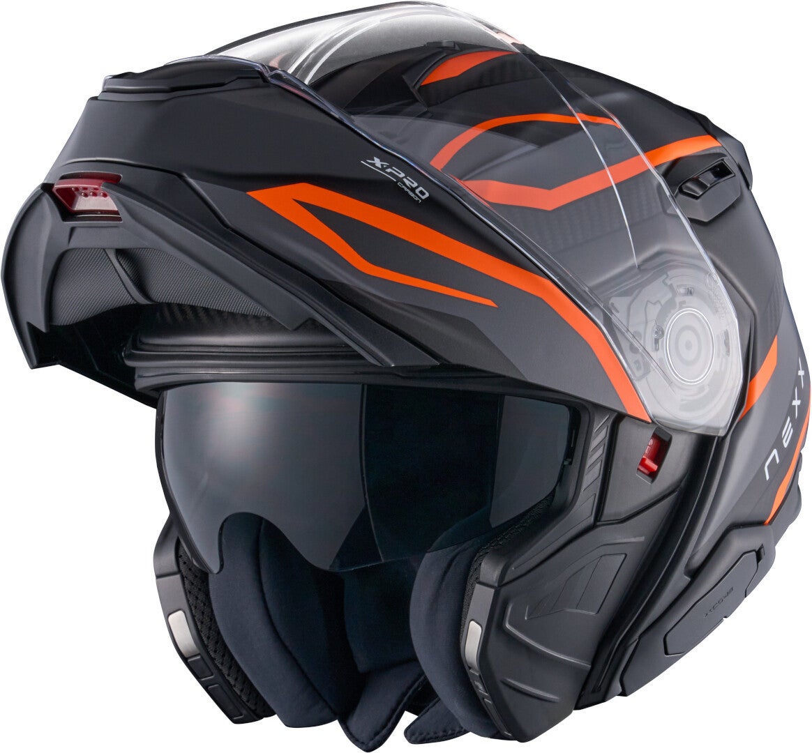 Nexx X.Lifetour Pro Mile Carbon Klapphelm grau matt/orange XXXL (65/66) Abbildung 5