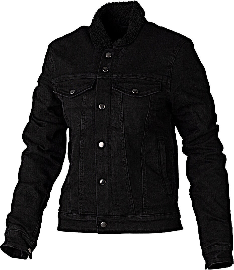 RST Sherpa Denim Motorrad Textiljacke schwarz 3XL Abbildung 1