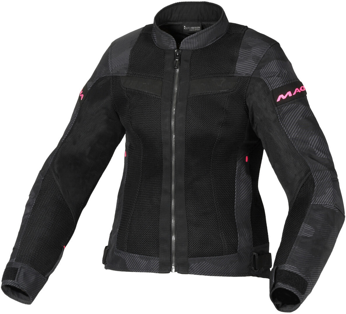Macna Velotura Camo Damer Motorcykel Textil Jacka M Figur 1